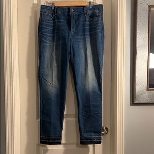 White House Black Market Blue Ankle Jeans